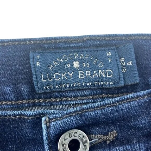 Lucky Brand Jeans Brooke Legging Mid Rise Women's 28 - Picture 9 of 10